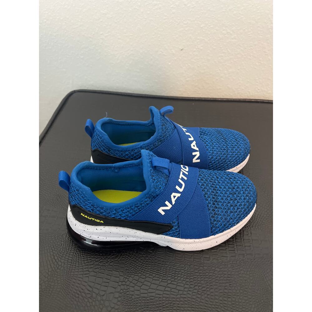 Nautica Boys Blue Slip-On Sneakers
